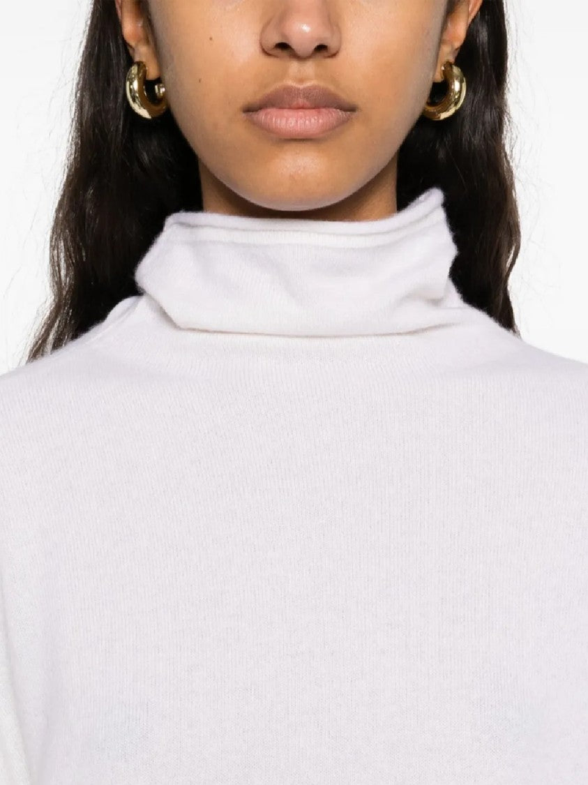Max Mara High Neck Cashmere Top