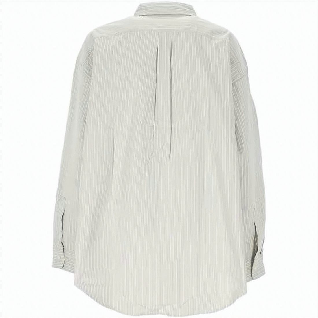 Nanamica Long Sleeve Pinstripe Shirt With Relaxed Fit