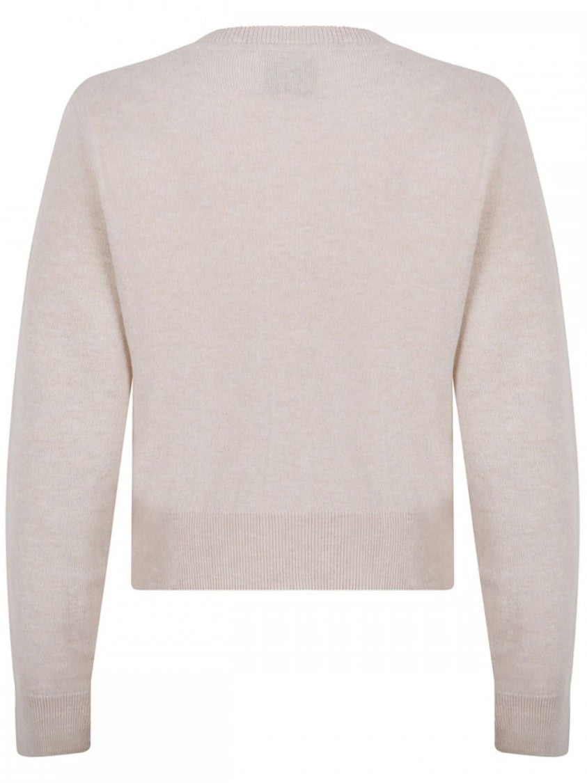 Isabel Marant Cropped Cardigan With Button-Down Front And Ribbed Detailing