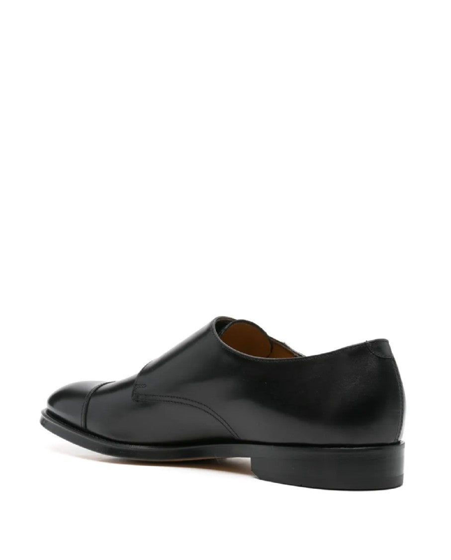 Doucal's Double Buckle Cap Toe