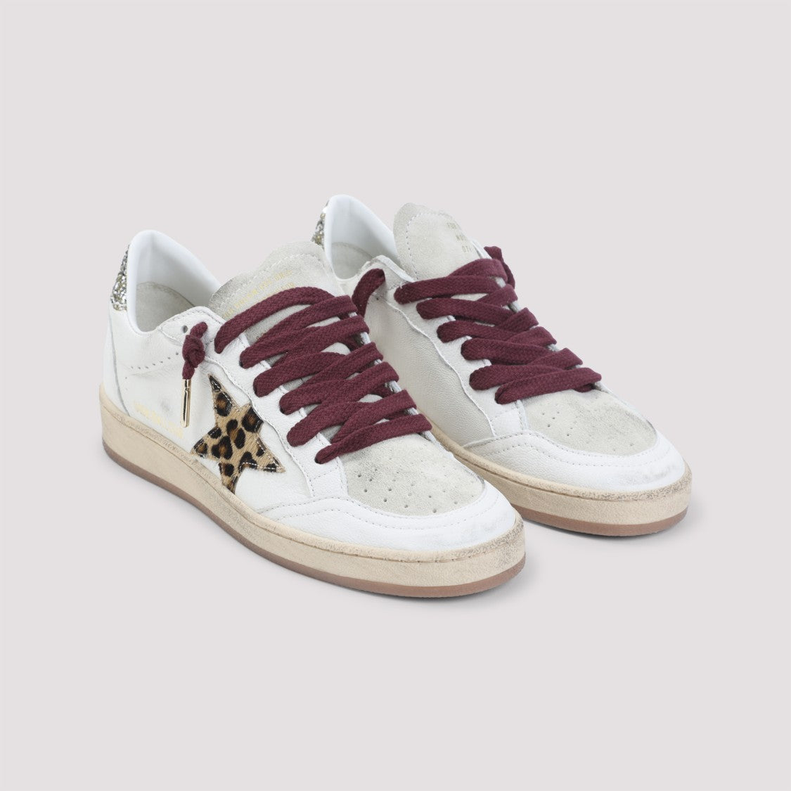 Golden Goose Multicolour Distressed Leather Sneakers