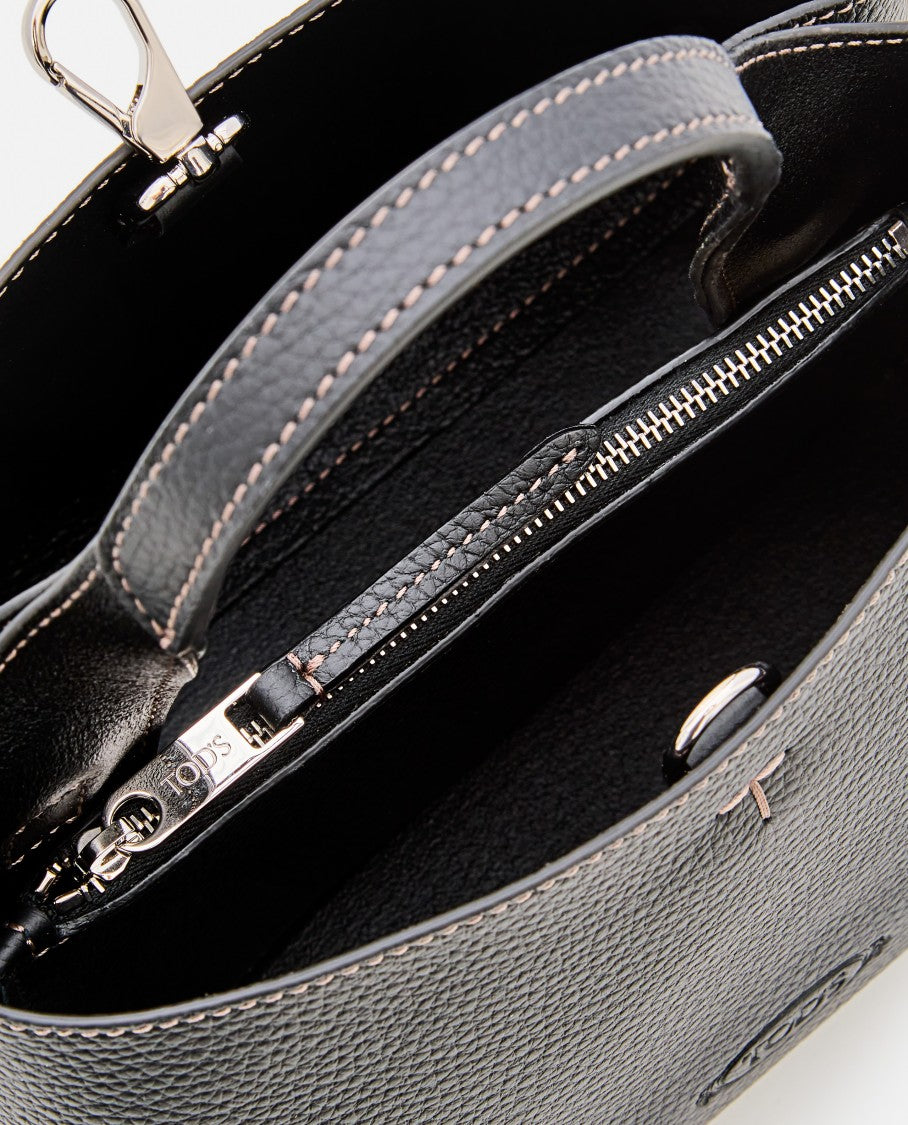 Tod's Mini Leather Shopping Bag