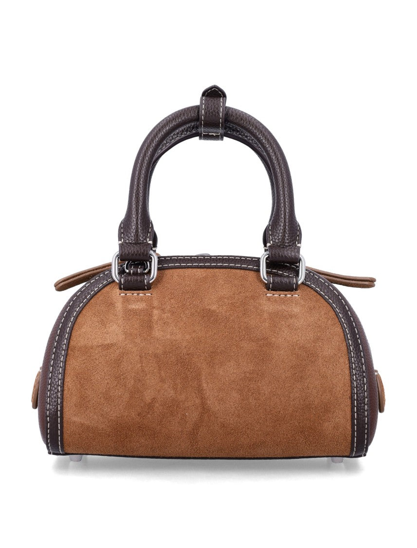 Diesel 1Dr Dome Leather Synthetic Bowling Bag