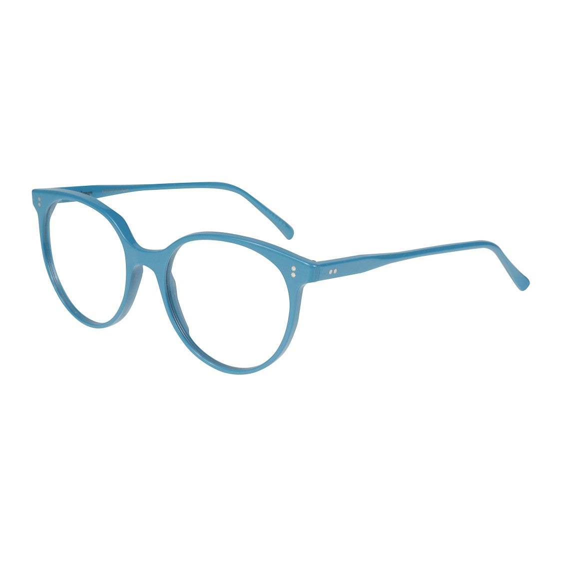 Kador Cynda/N-54 Rounded Frame Sunglasses With Metallic Accents