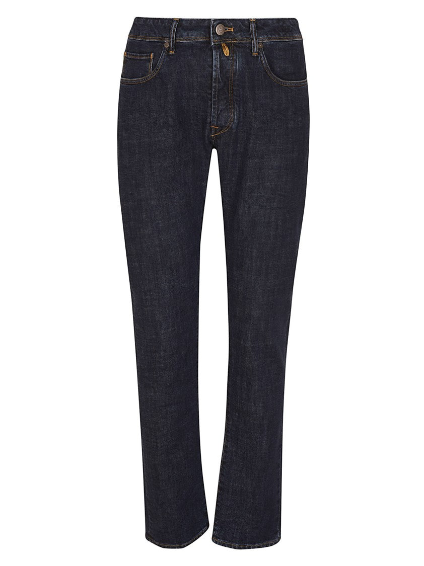 Incotex Straight-Leg Denim Pants