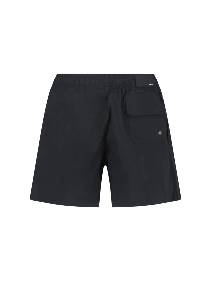 Amiri "Logo Swimwear" – Black