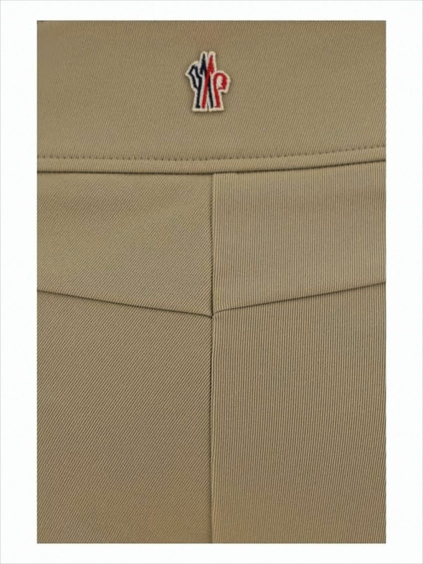 Moncler Tailored Brown Straight Pants
