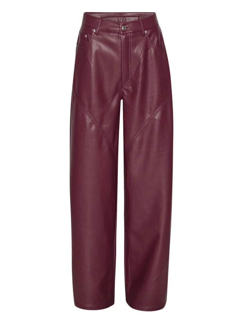 Rotate Birger Christensen Mid Waisted Piping Pants