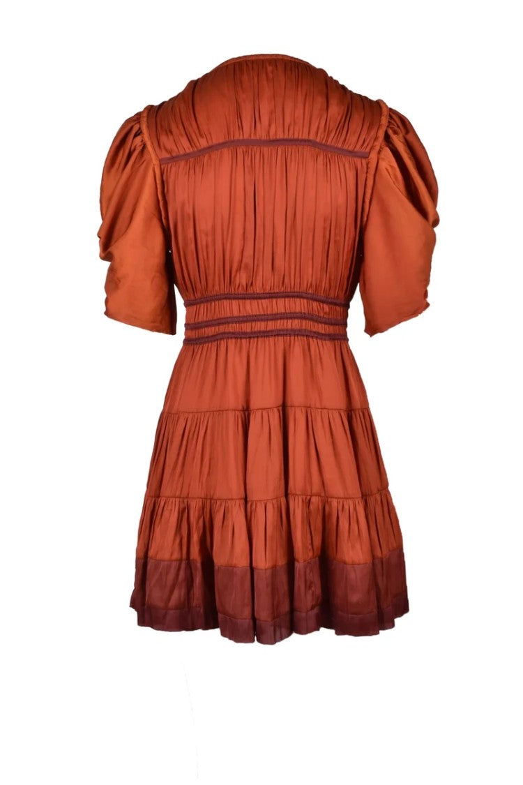 Ulla Johnson Women's Brown Polyester Dress