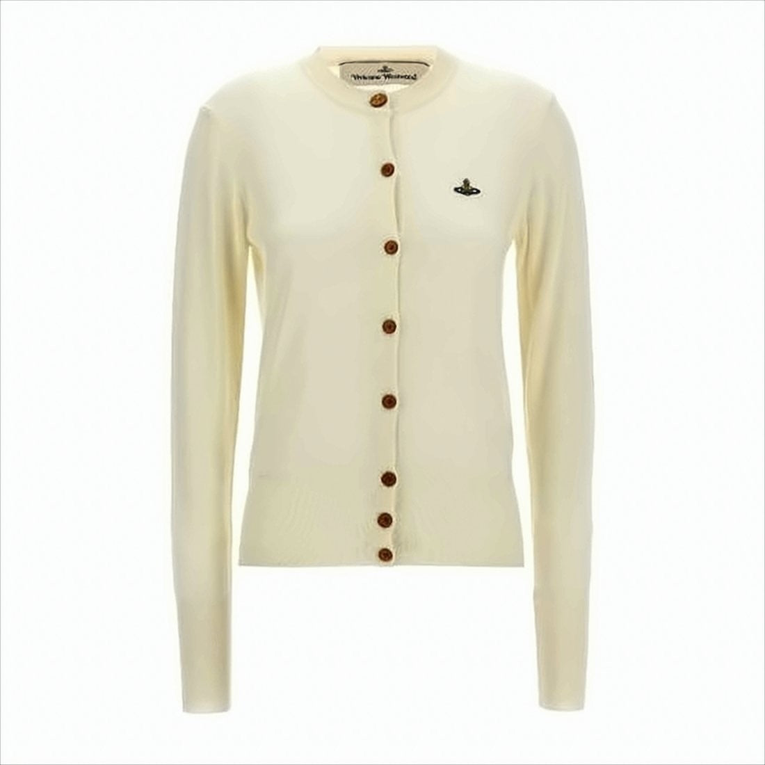 Vivienne Westwood Classic Fine-Knit Cardigan With Contrasting Buttons