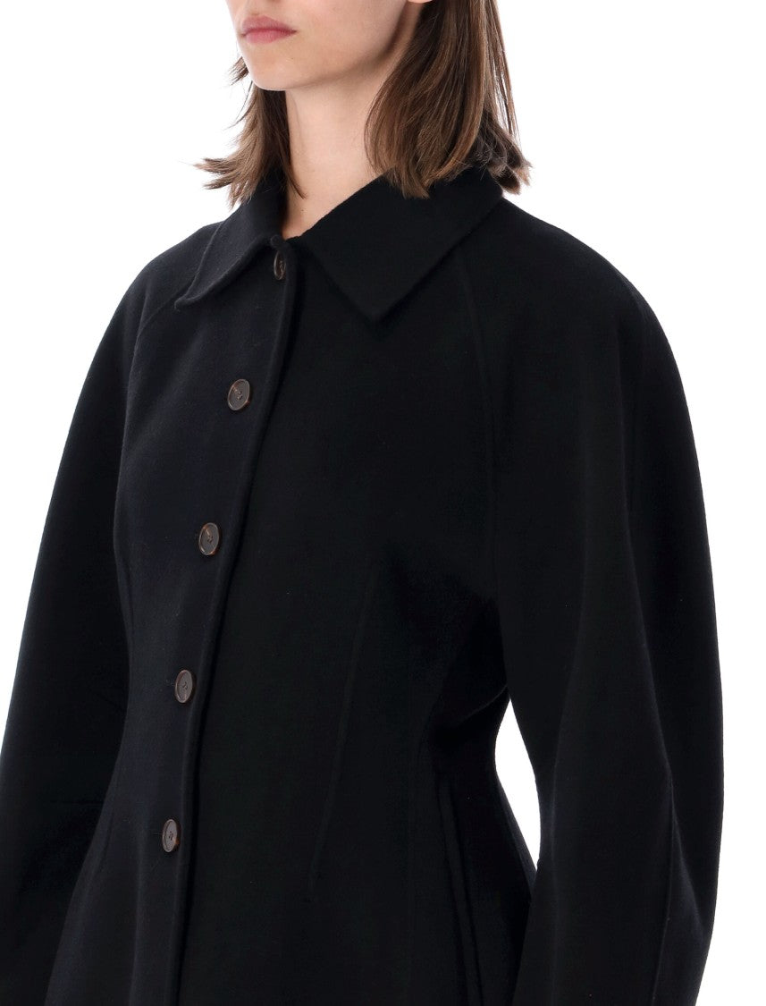 Róhe Sculptural Double-Face Wool Blazer