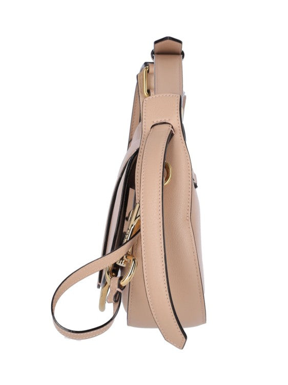 Chloé Small "Ride" Crossbody Bag – Beige