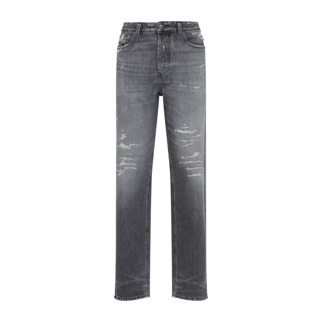 Diesel 1988 D-Ark Grey Cotton Jeans