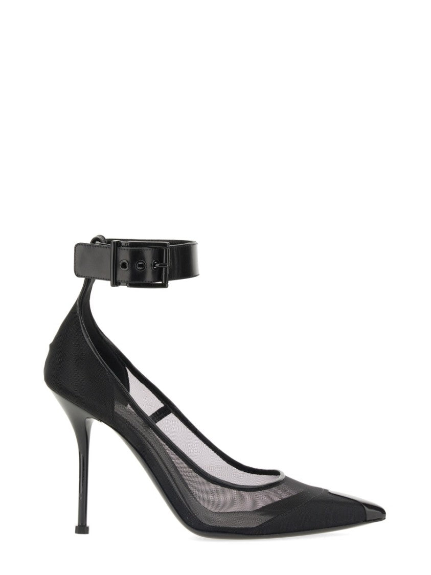 Alexander Mcqueen Punk Pumps With Strap