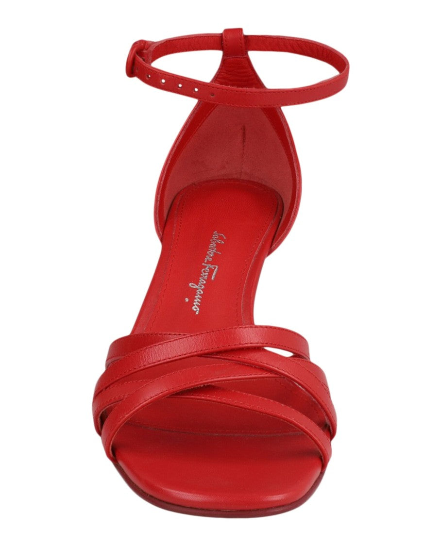 Ferragamo Flor 55 Heel Sandals