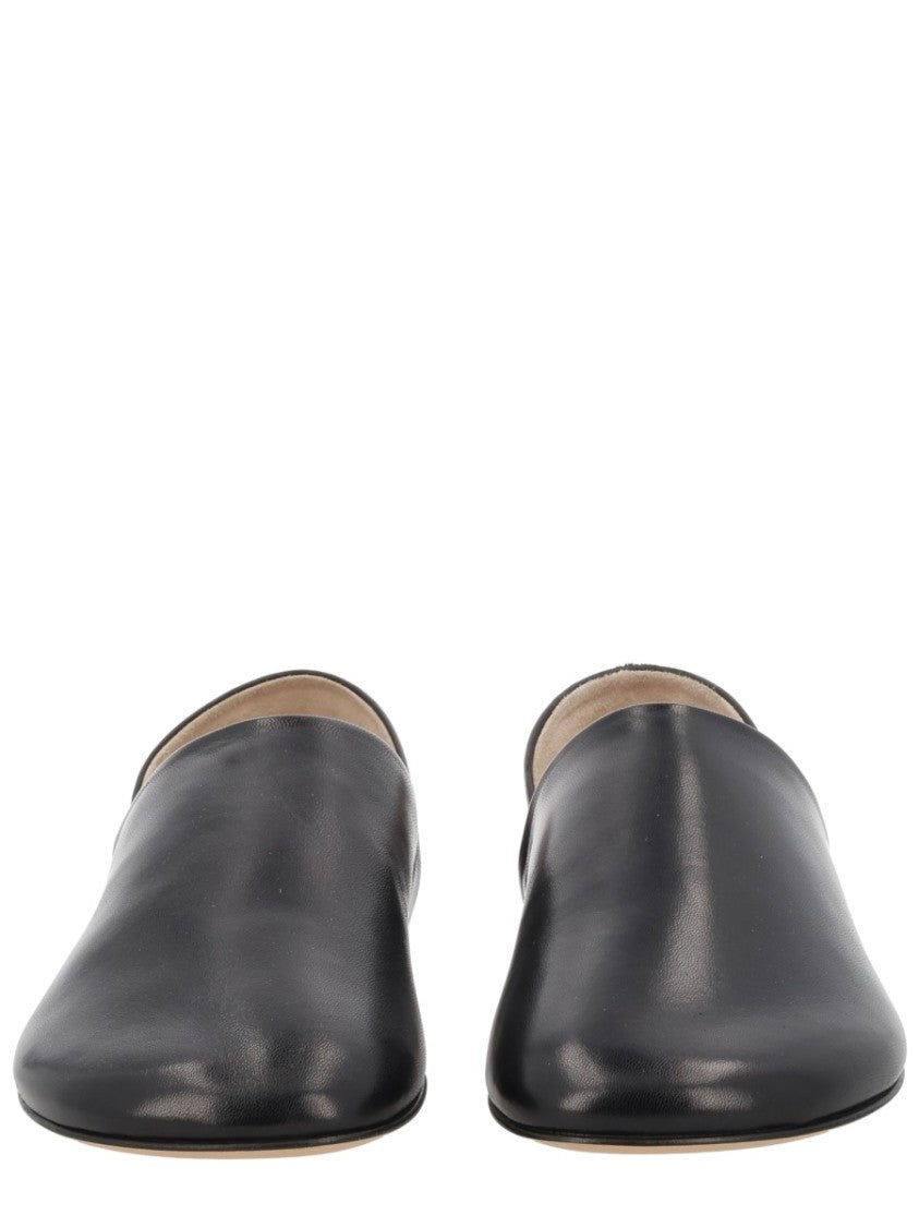 J. W. Anderson Pointed-Toe Backless Lambskin Slippers
