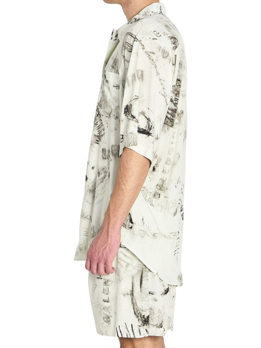 Balenciaga Relaxed Fit Short-Sleeve Shirt