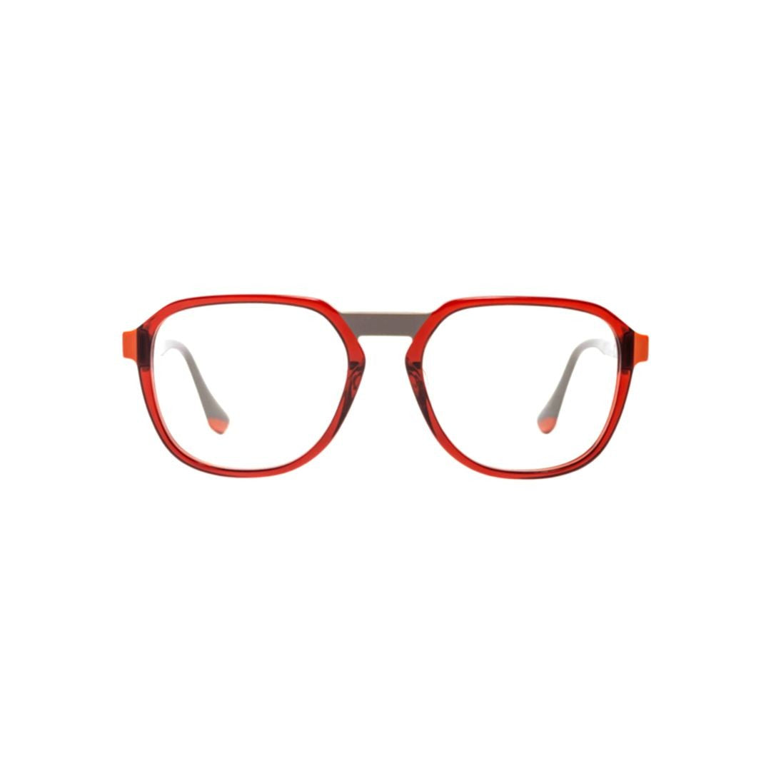 Xavier Garcia Design Zambeze C-4 Geometric Frame Sunglasses