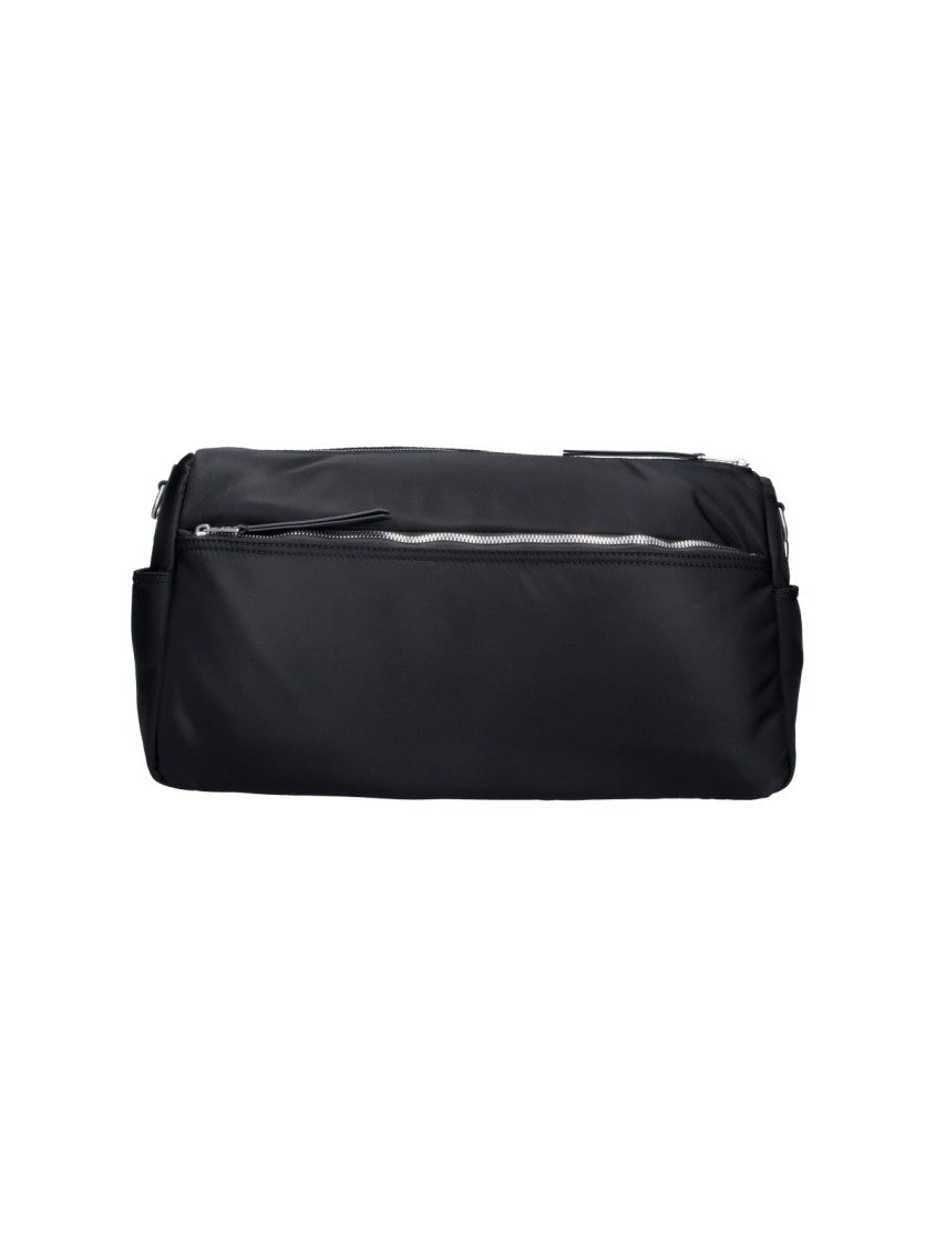 Ami Paris Black Marcel Compact Rectangular Shoulder Bag