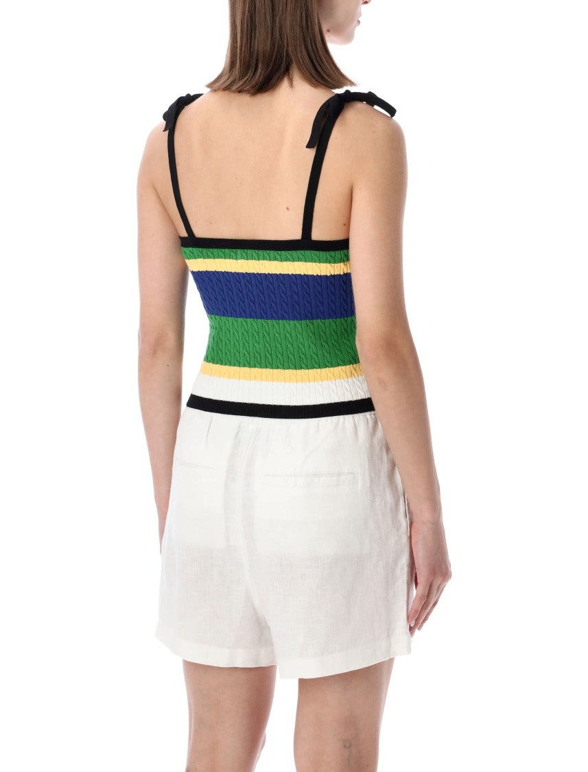 Polo Ralph Lauren Corchet Baby Cable Knit Top