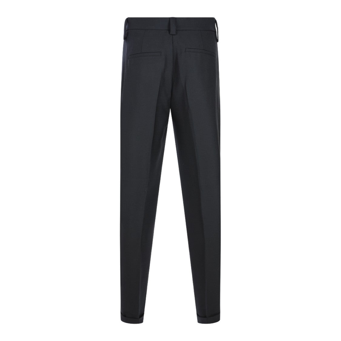 Antonelli Firenze Tailored Black Trousers With Concealed Fastening
