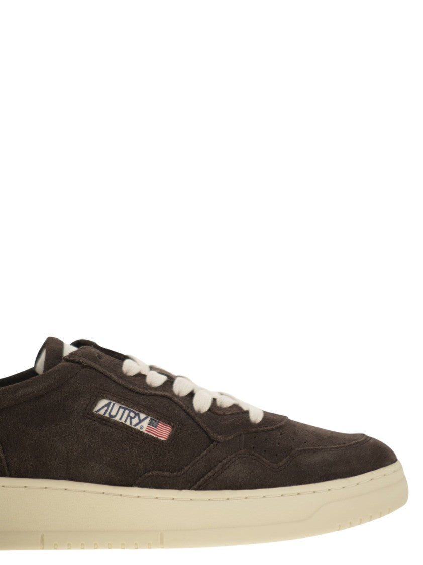 Autry Medalist Low - Suede Sneakers