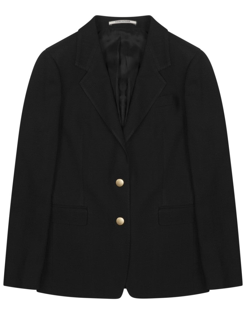 Tagliatore Parigi Viscose-Blend Tailored Blazer