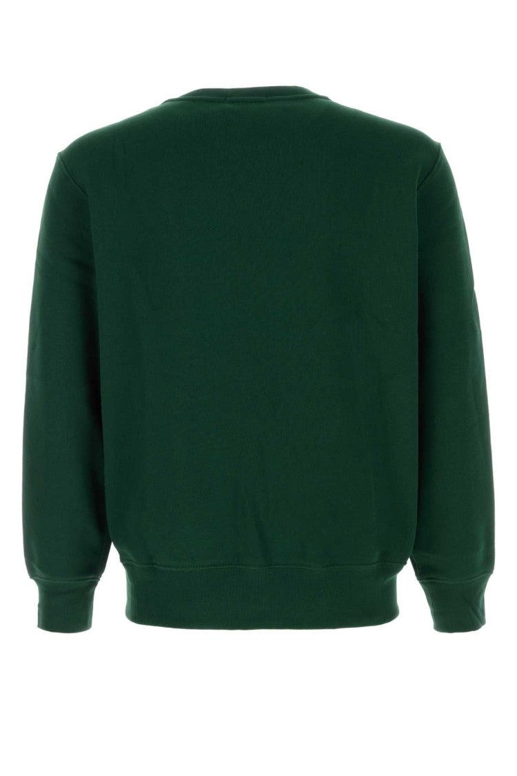 Polo Ralph Lauren Bottle Green Cotton Sweatshirt