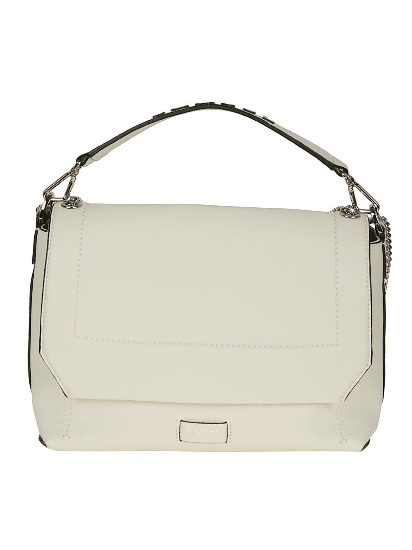Lancel Ninon Soft Leather Flap Shoulder Bag