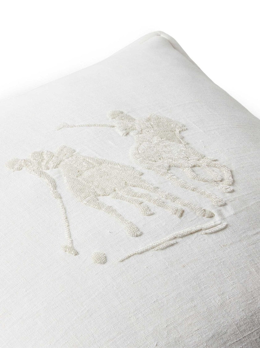 Polo Ralph Lauren Polo Game Graphic Linen Pillow