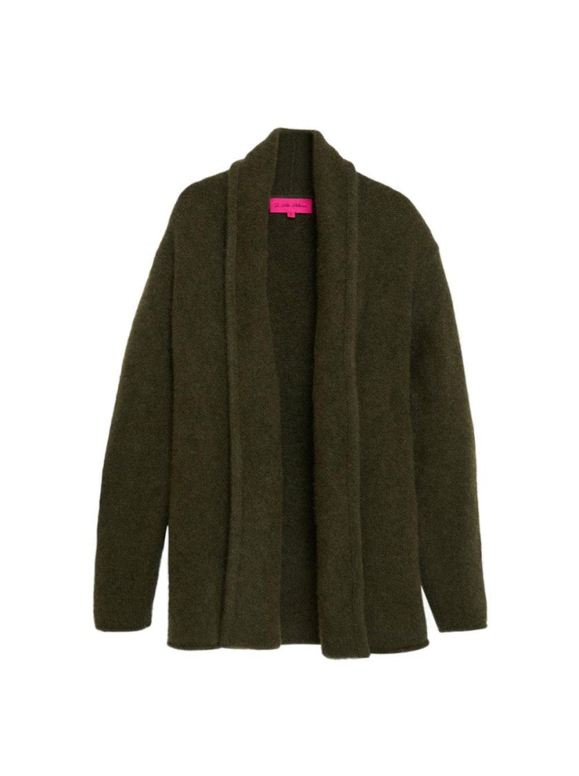 The Elder Statesman Italy Smoking Jacket New Olive