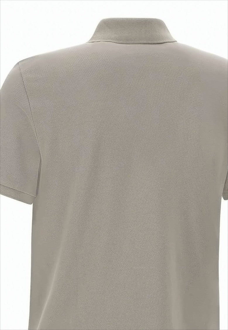 Moose Knuckles Classic Short-Sleeve Polo Shirt With Textured Finish