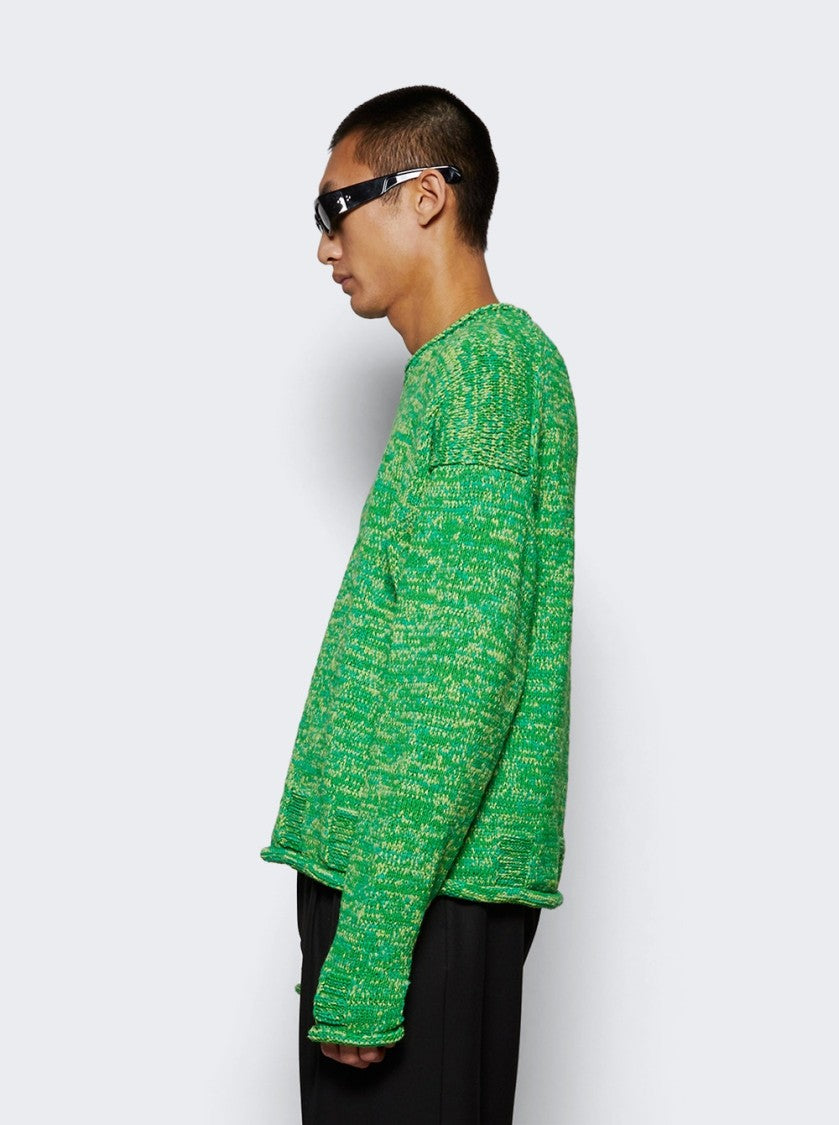 J. W. Anderson Space Dye Sweater Apple