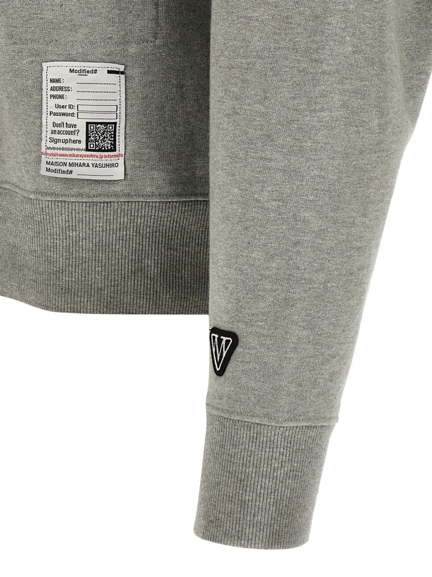 Maison Mihara Yasuhiro 'Don't Tag Me' Sweatshirt