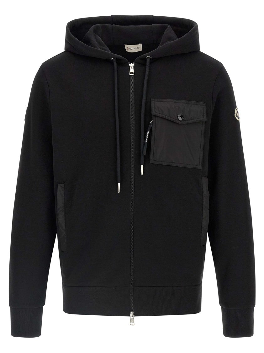 Moncler Nylon Insert Hoodie