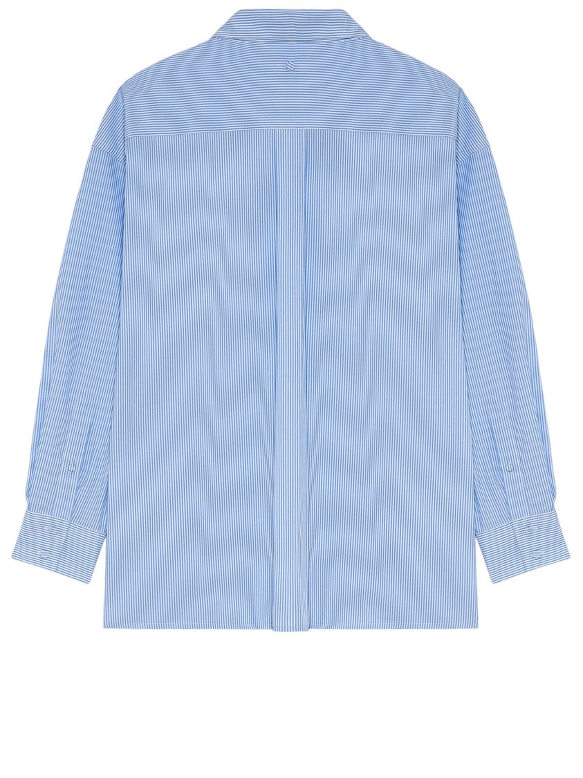 Armarium Blue/White Cotton Striped Shirt