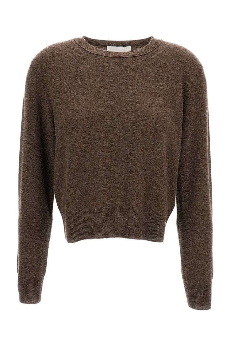 Lisa Yang Brown Greer Mid-Weight Cashmere Sweater