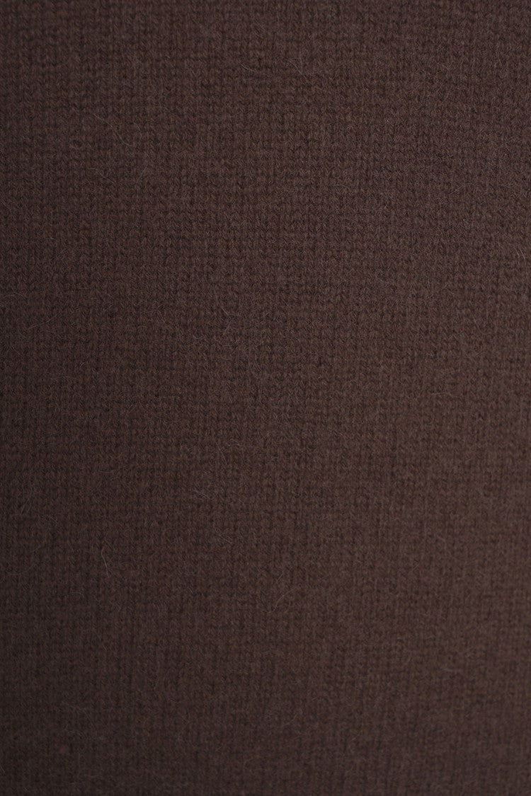 Crush Oversized Cashmere Sweater With Ribbed Details