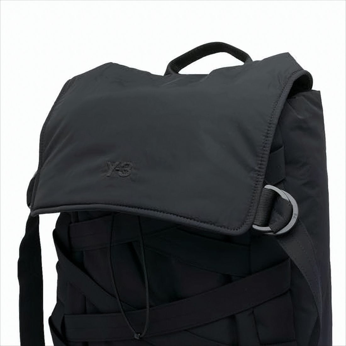 Y-3 Back Backpack With Structured Silhouette