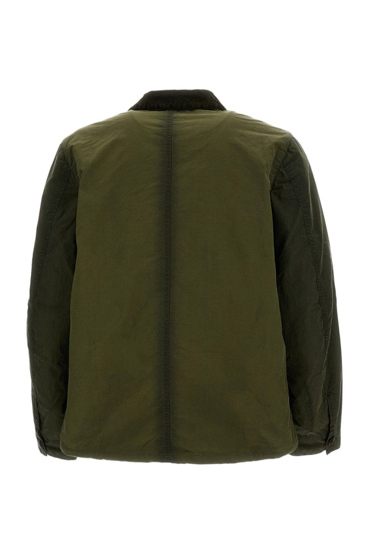 Barbour Troon Green Waxed Cotton Jacket
