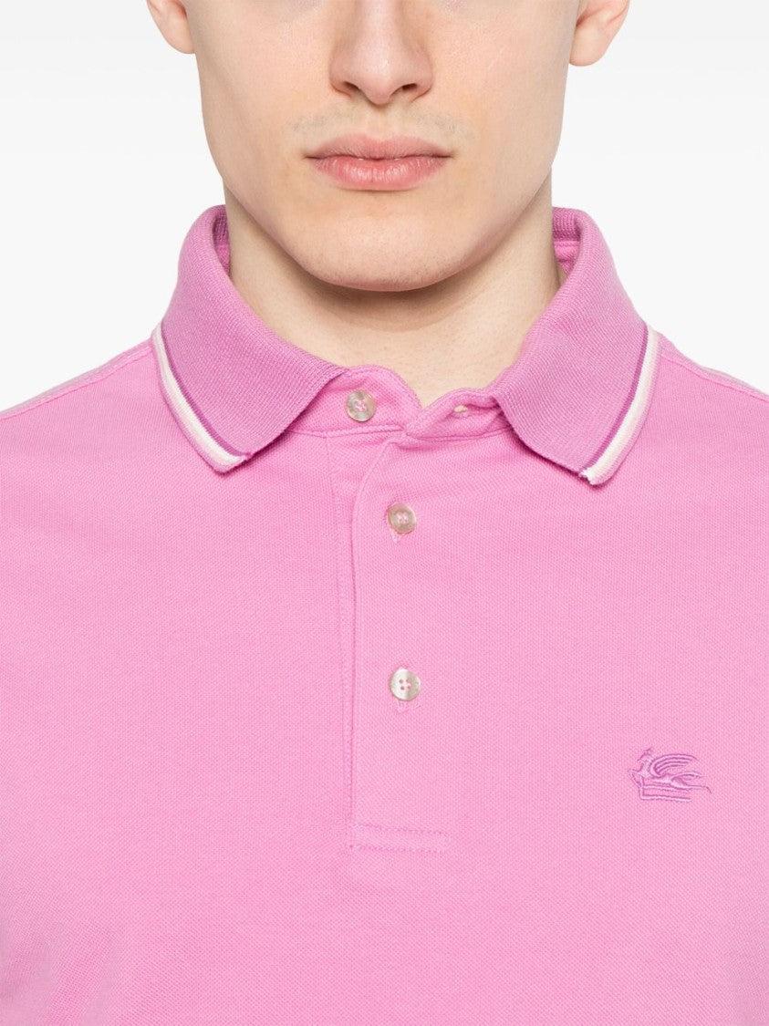 Etro Classic Light Pink Polo