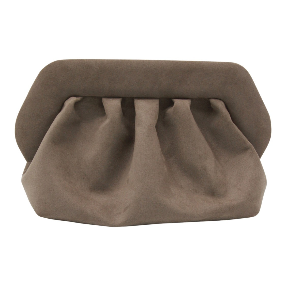Themoirè Geometric Frame Bag With Gathered Detailing