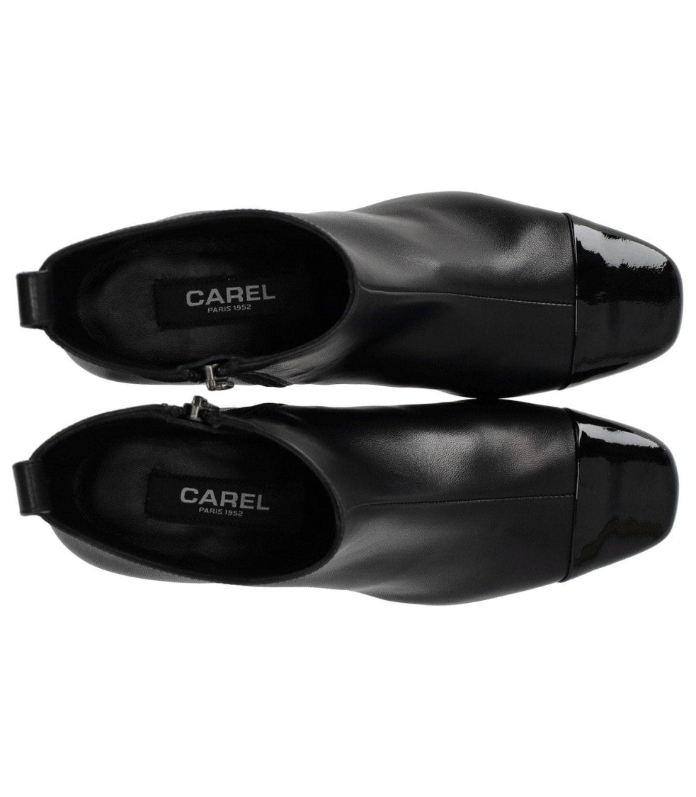 Carel Paris Estime Bis Black Ankle Boot