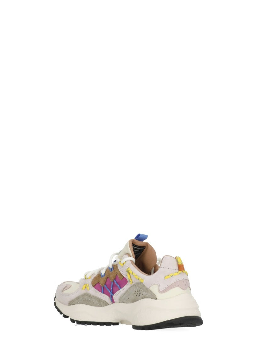 Flower Mountain Multicolor Yamabushi Technical Fabric Sneakers