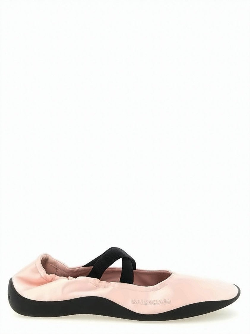 Balenciaga Soft Polyester Flat Shoes With Elasticized Opening
