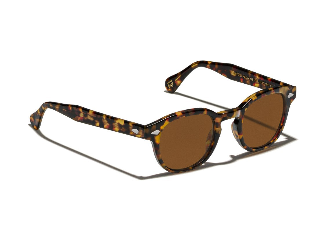 Moscot Tortoiseshell Or-Lem-S Diamond Sunglasses