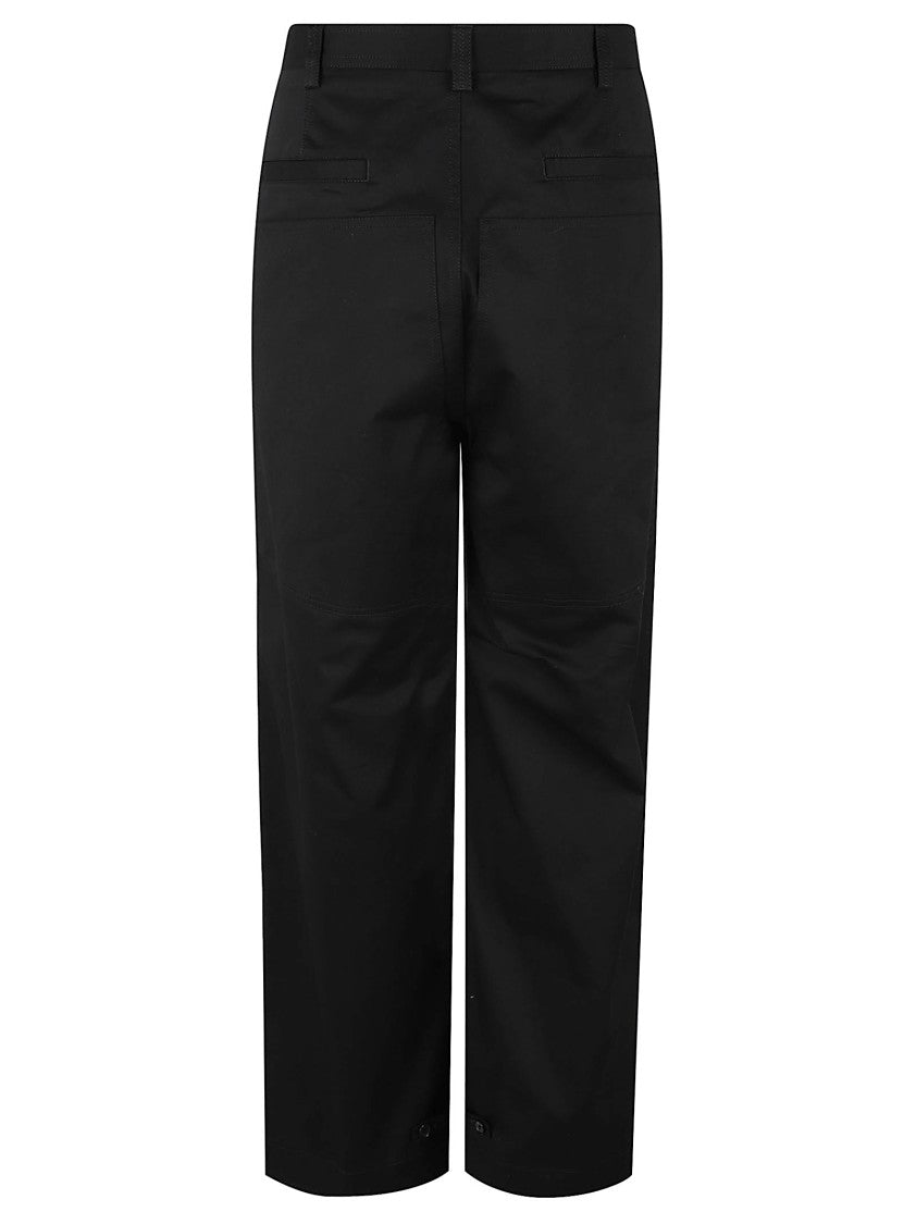 Dolce & Gabbana Classic Straight-Leg Trousers With Subtle Stitching Detail