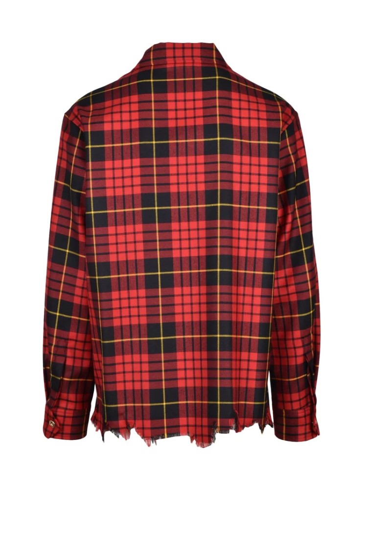 Alexander Mcqueen Wool Shirt - Red