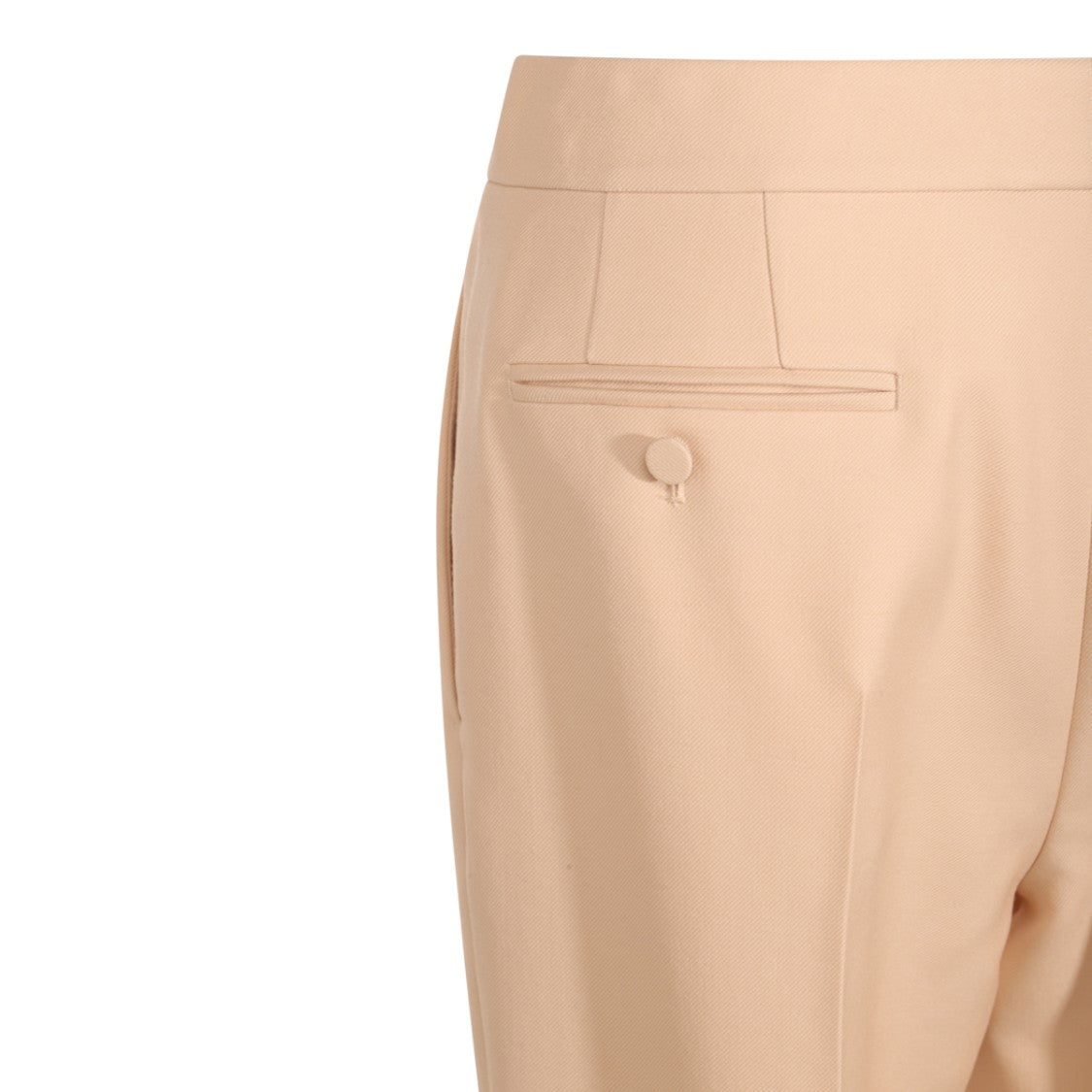 Valentino Light Beige Cotton Pants