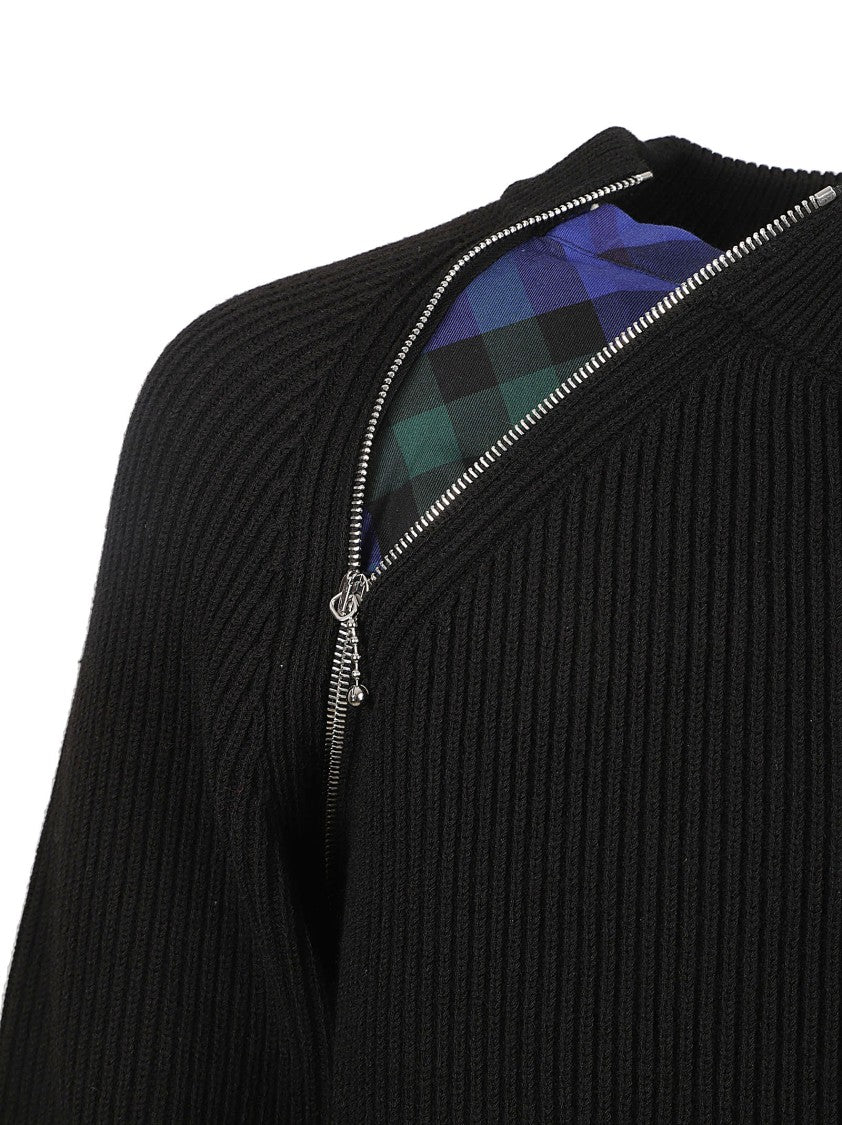 Burberry Ribbed Merino Wool Sweater